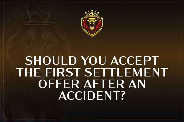 Should You Accept the First Settlement Offer After an Accident?